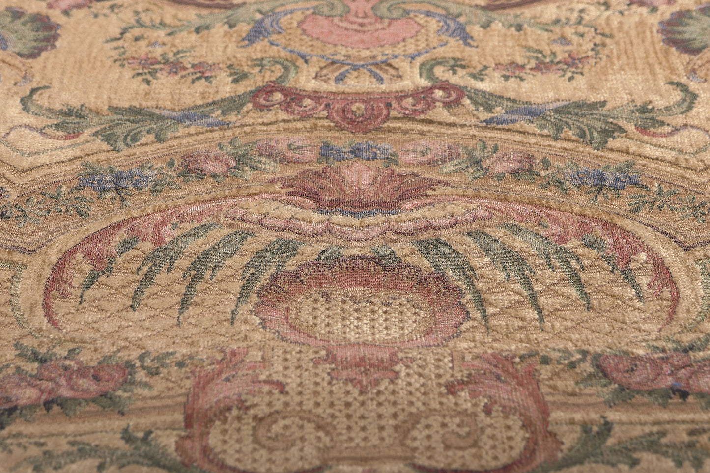 4 x 6 Vintage Aubusson Beljen Mills Tapestry 78682