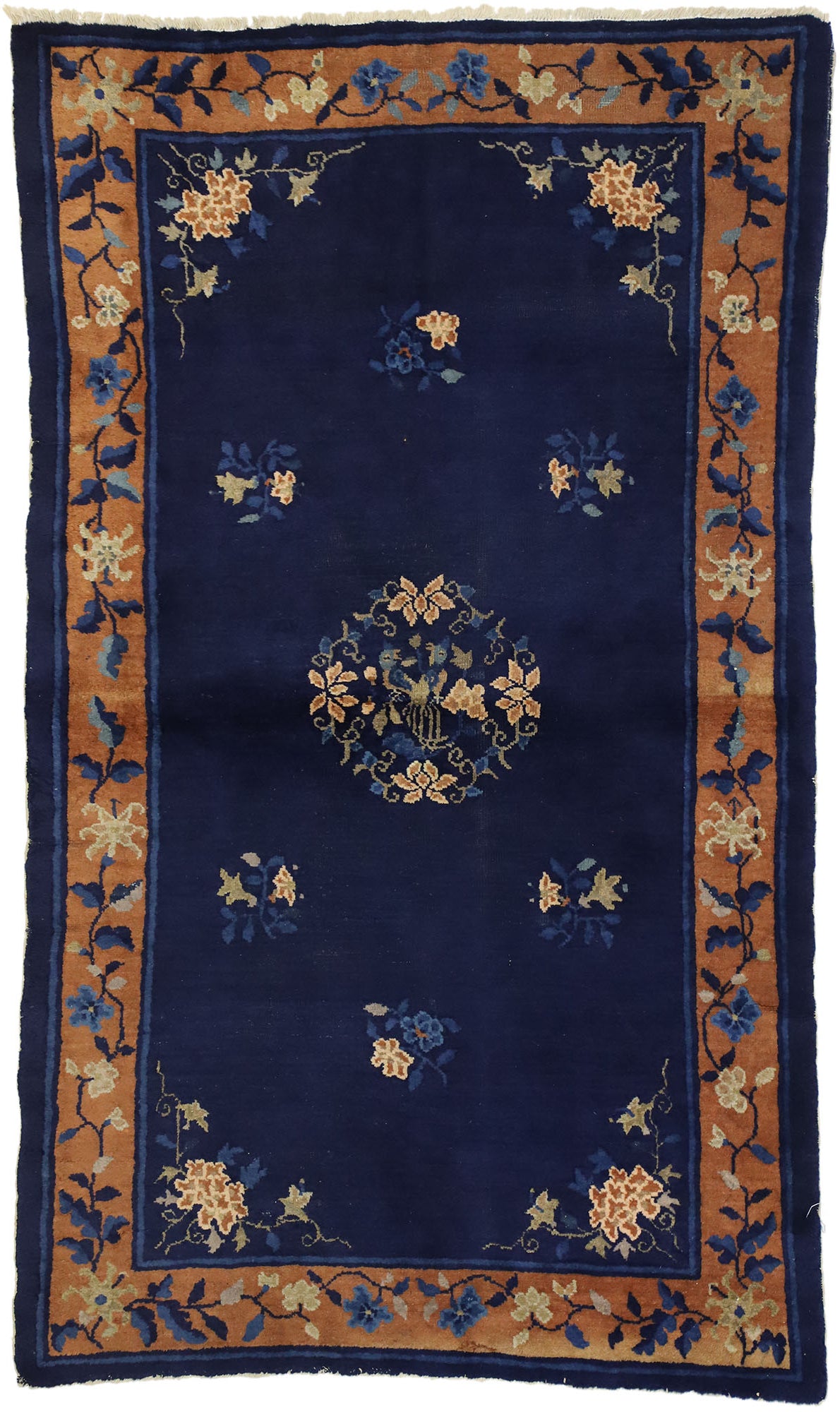 4 x 7 Antique Chinese Peking Rug 74478