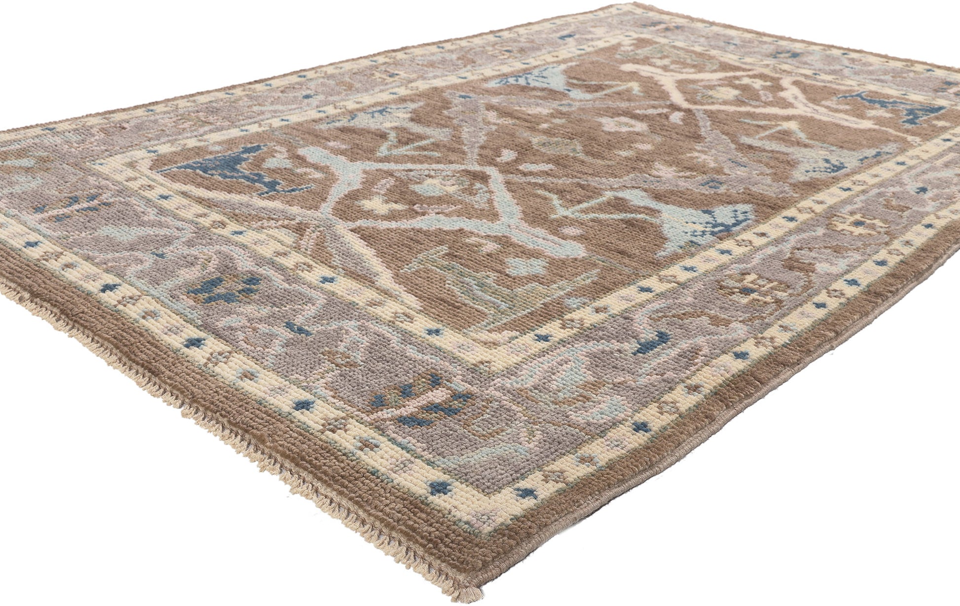 4 x 7 Modern Oushak Rug 81003