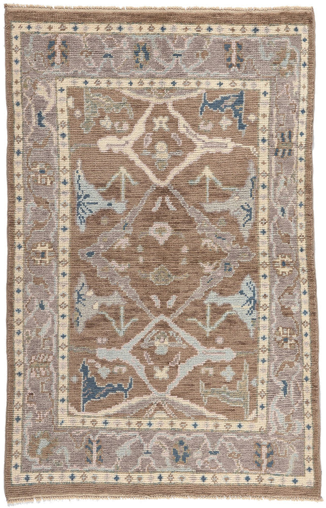 4 x 7 Modern Oushak Rug 81003