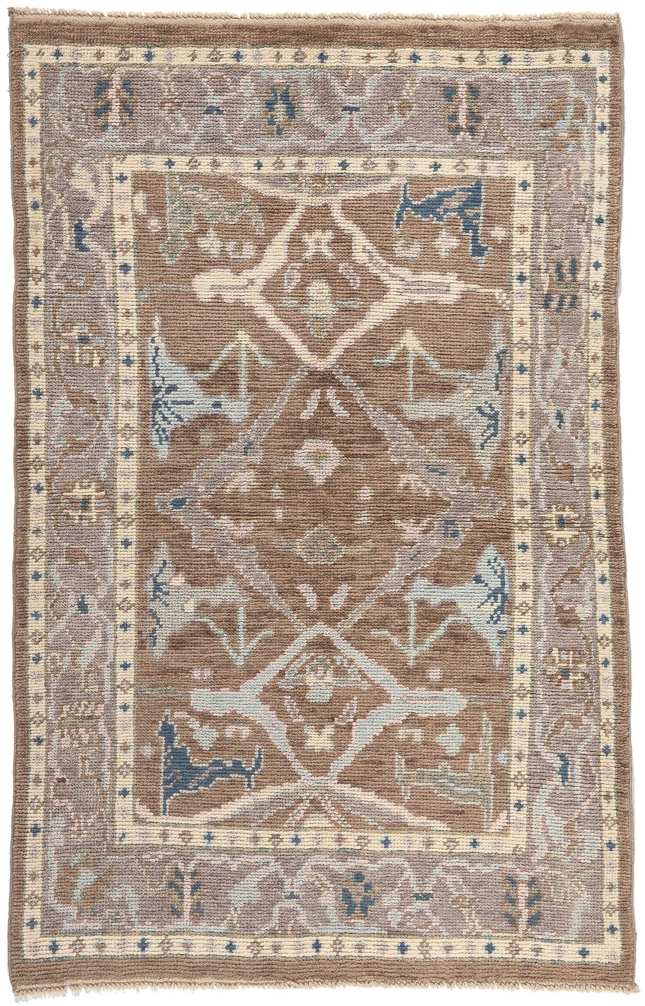 4 x 7 Modern Oushak Rug 81003