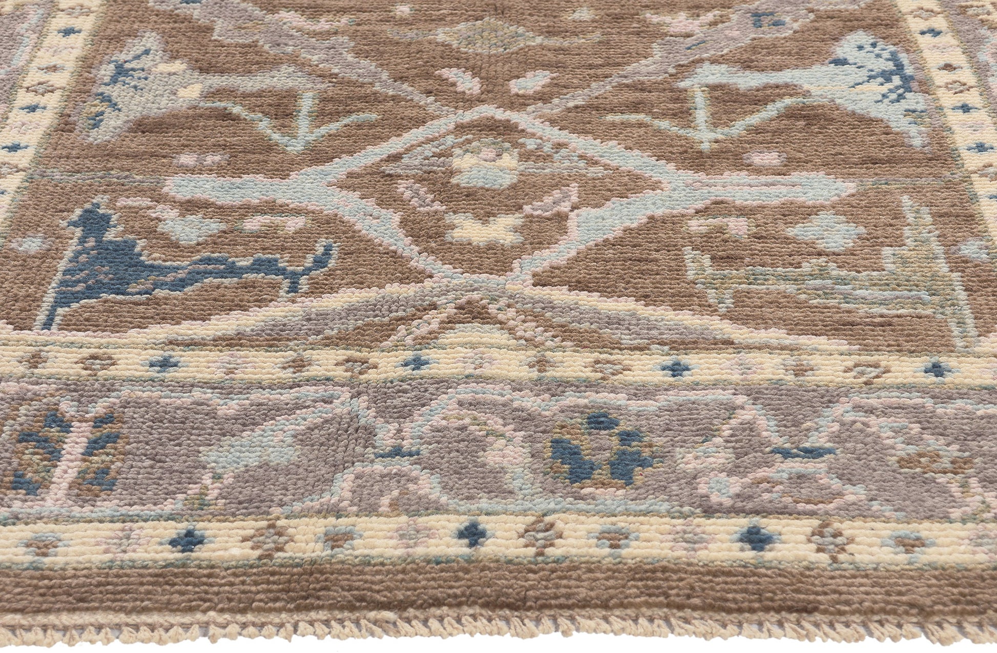 4 x 7 Modern Oushak Rug 81003