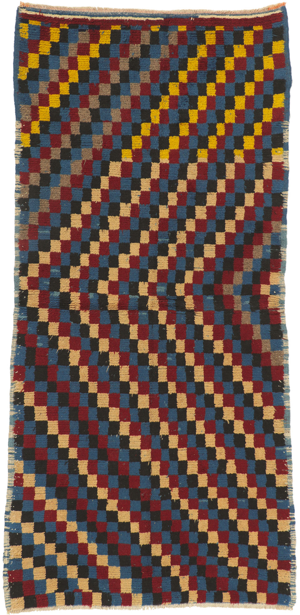 4 x 8 Vintage Turkish Tulu Rug 51577
