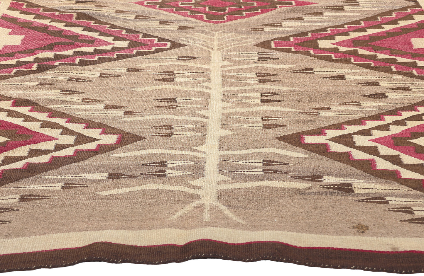 4 x 8 Antique Crystal Navajo Pictorial Rug 78560