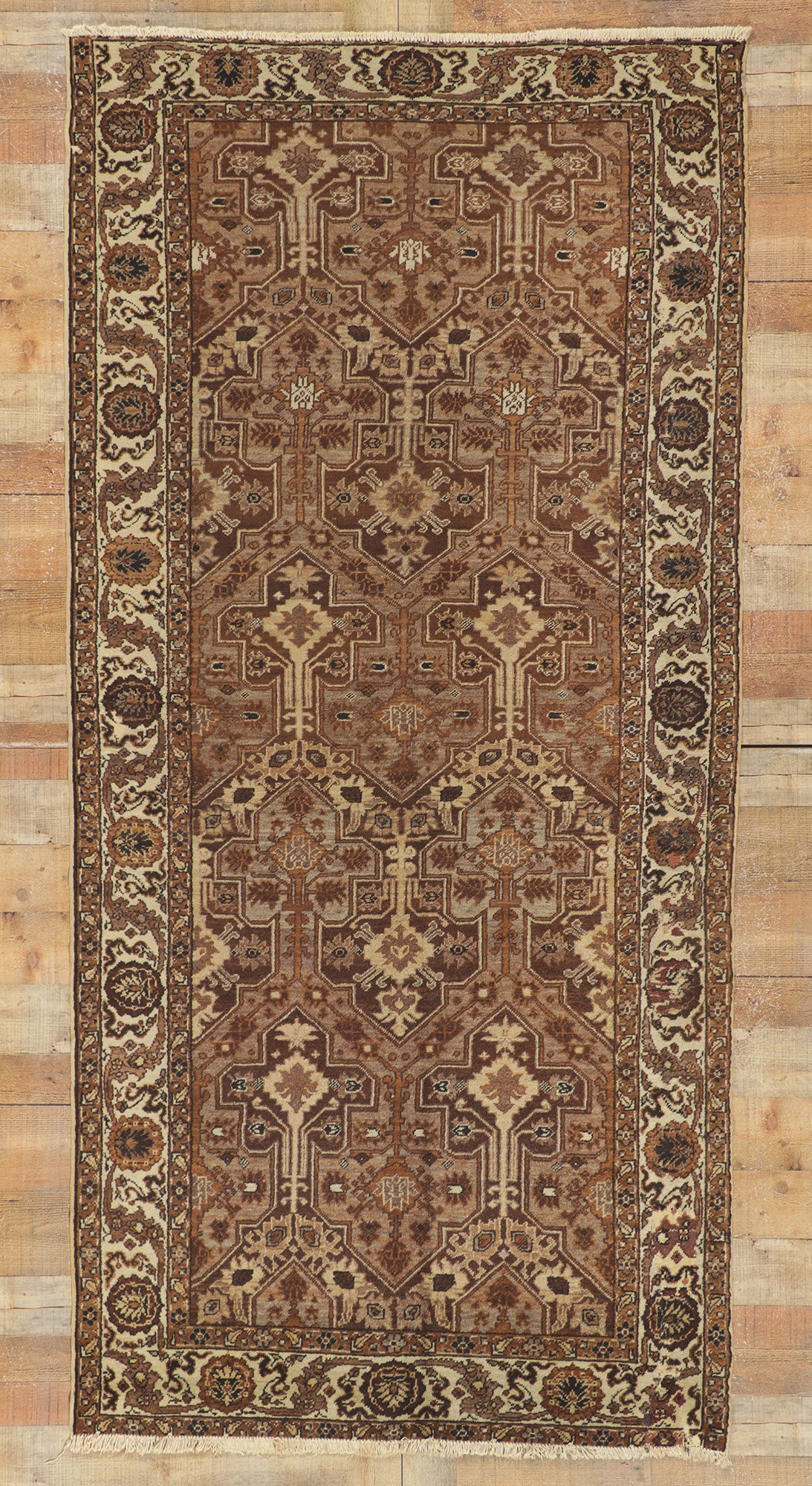 4 x 8 Vintage Turkish Sivas Rug 73808