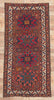 4 x 9 Antique Caucasian Kazak Rug 73306