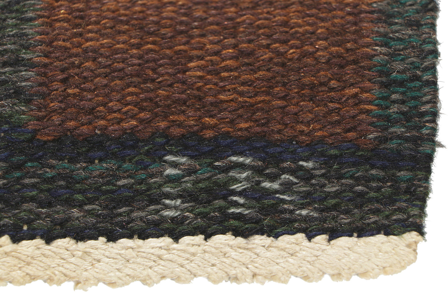 5 x 7 Irma Kronlund Vintage Swedish Rollakan Rug 78486