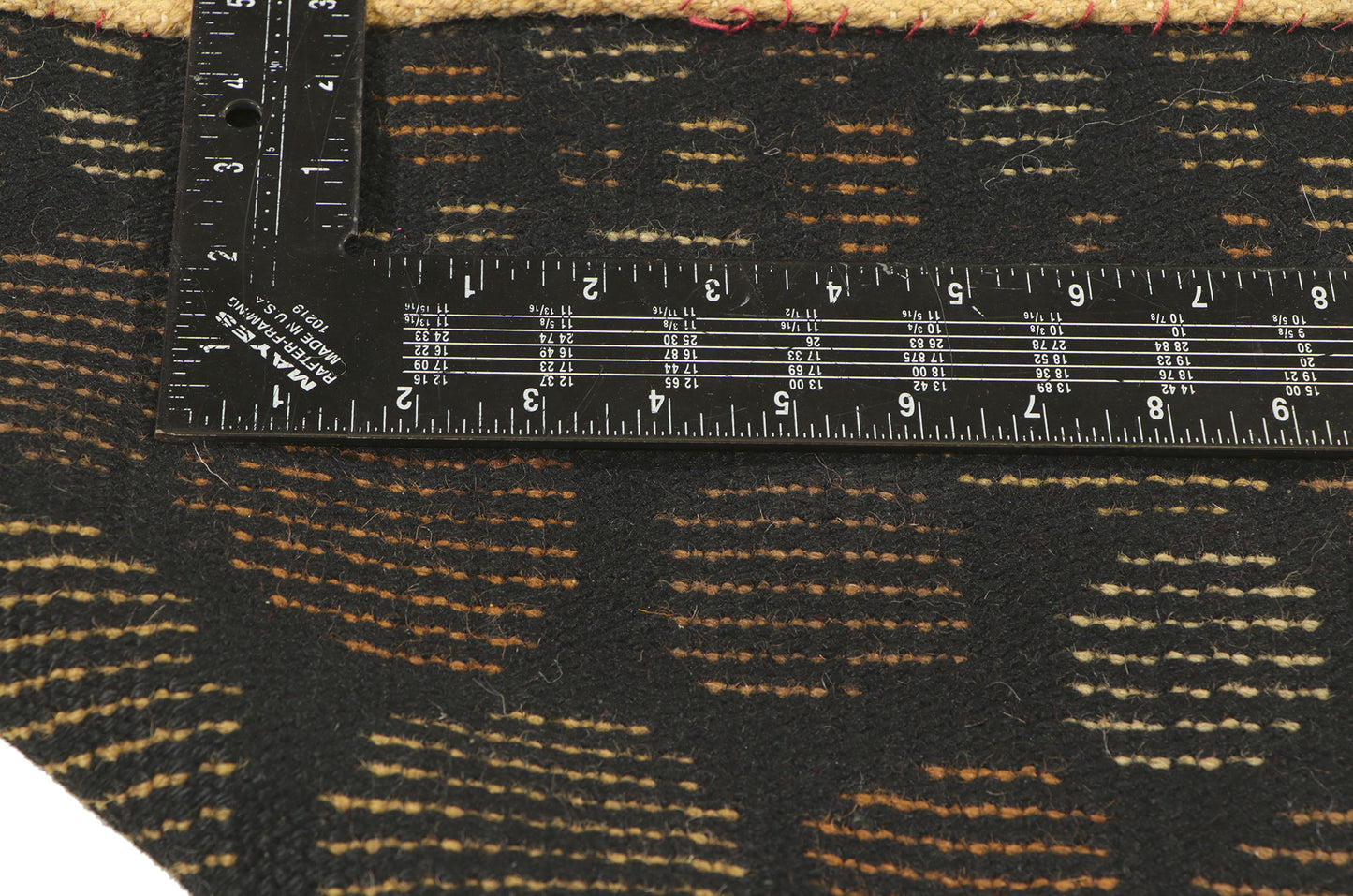 5 x 9 Vintage Swedish Relief Halv-Flossa Rug 78491
