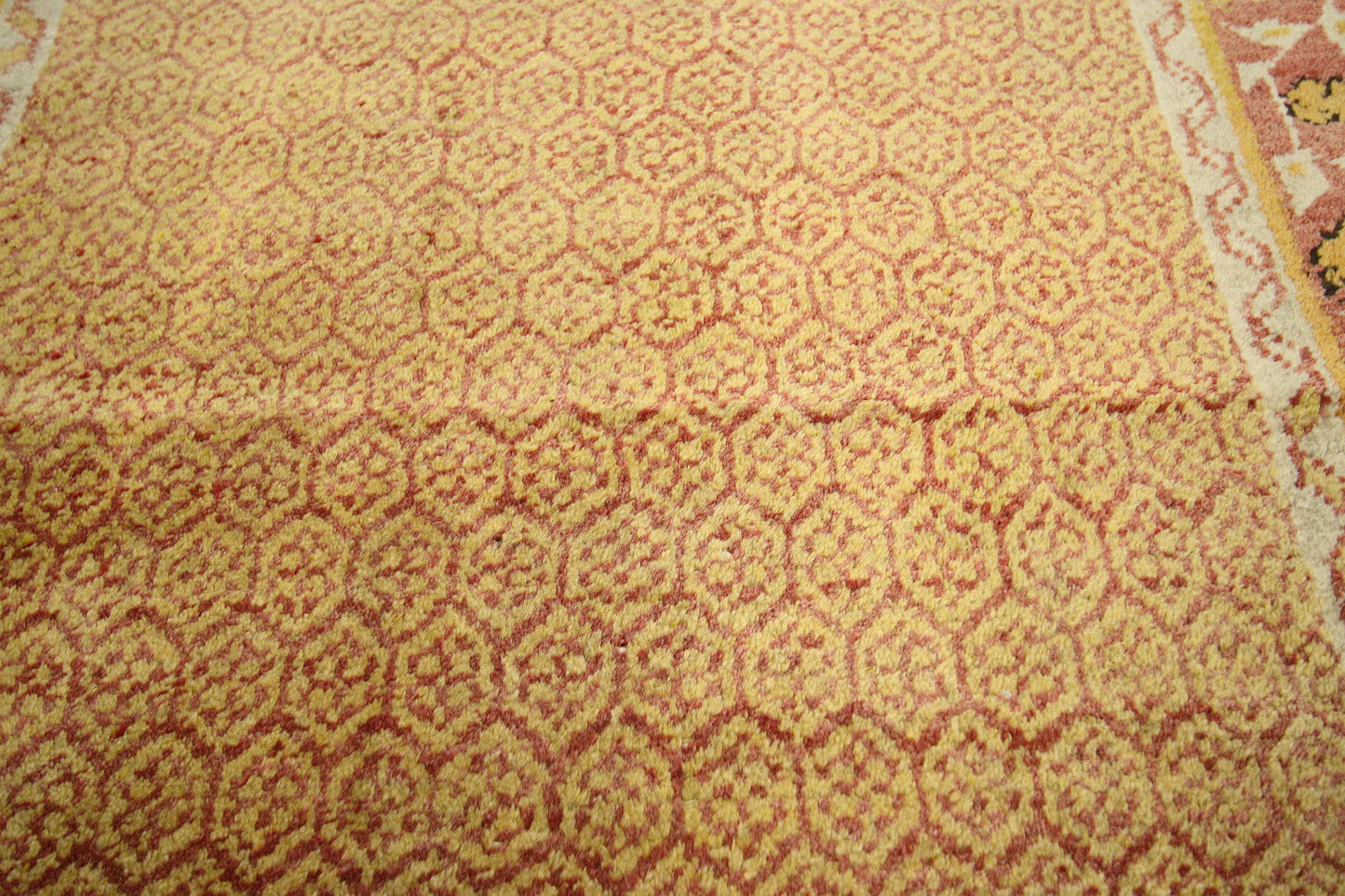 3 x 8 Vintage Turkish Oushak Runner 50006