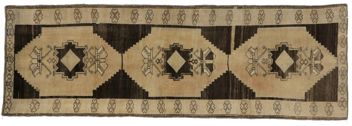 4 x 11 Vintage Oushak Rug 50020