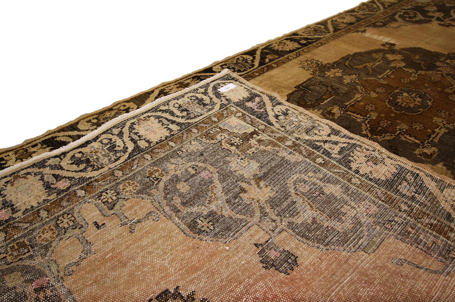 5 x 12 Vintage Oushak Rug 50033