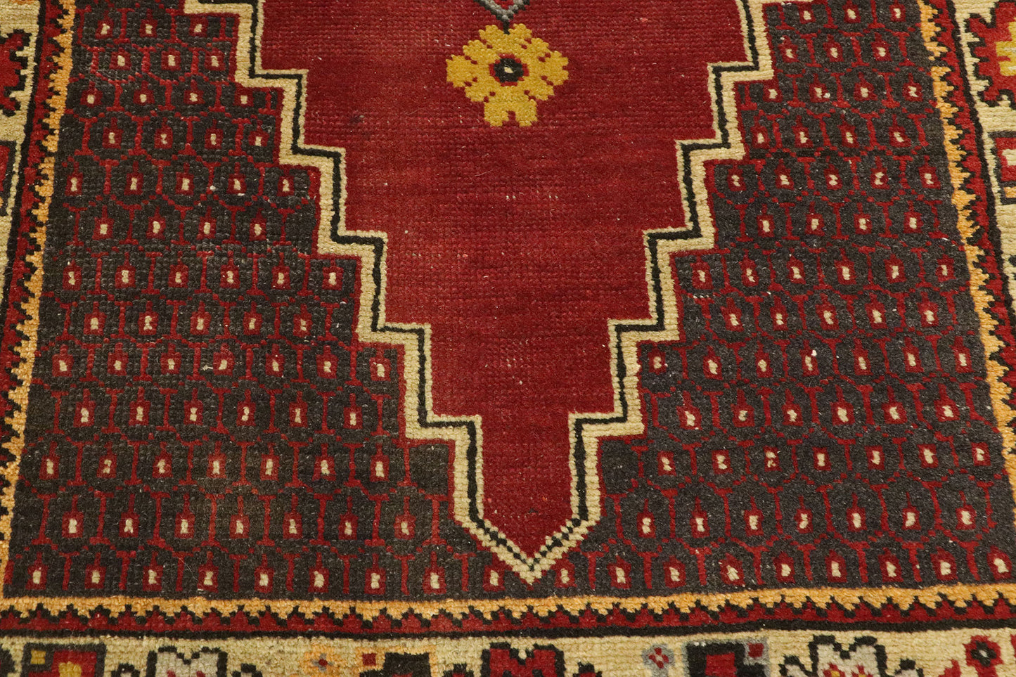 3 x 5 Vintage Turkish Oushak Rug 50054