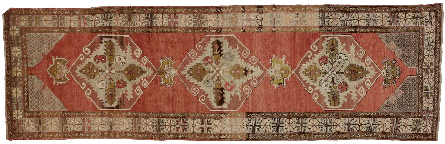 3 x 11 Vintage Oushak Rug 50064