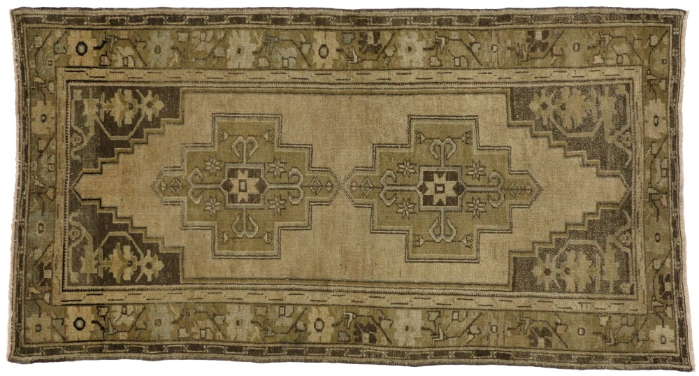 4 x 7 Vintage Oushak Rug 50113