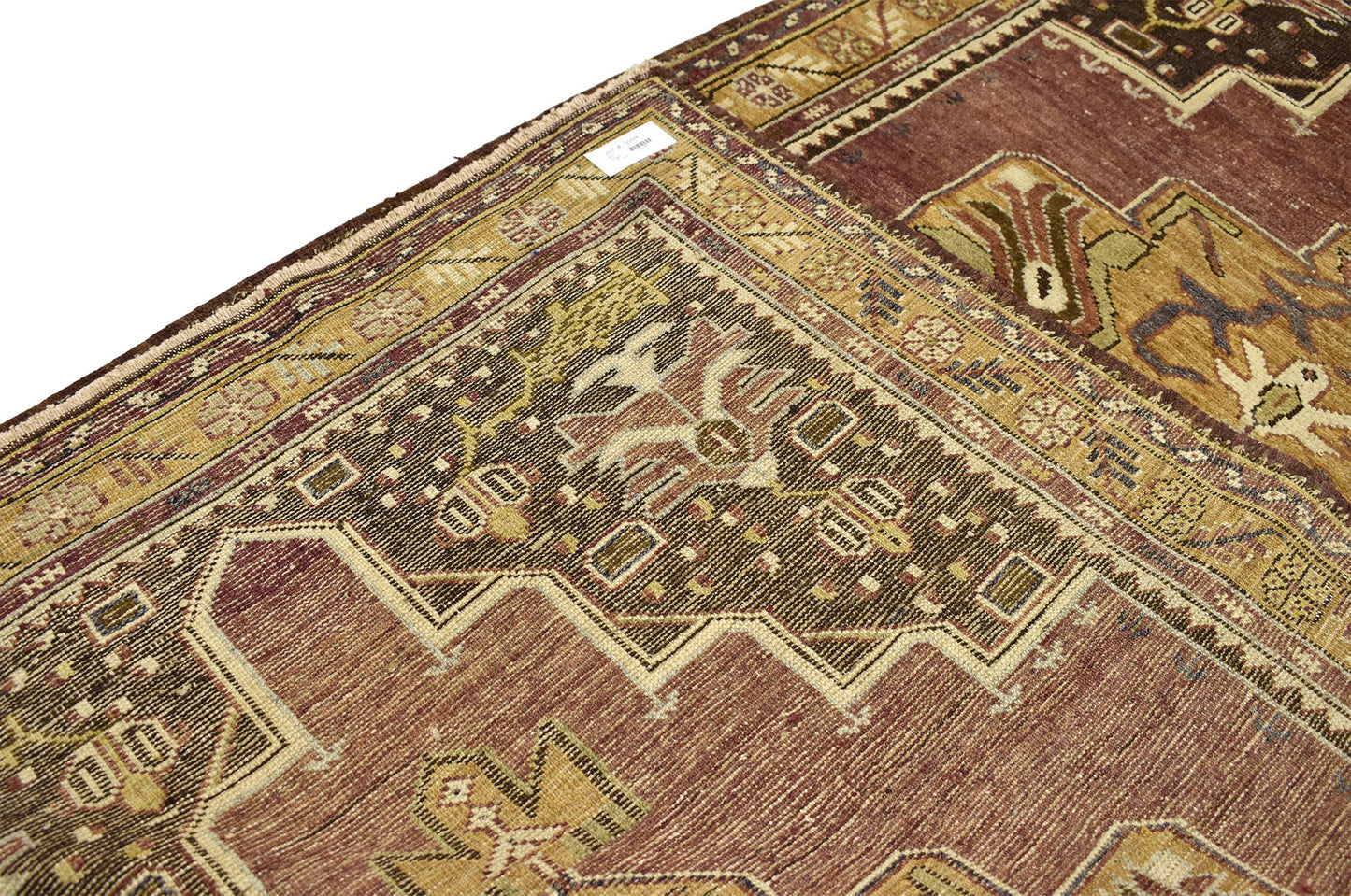 4 x 7 Vintage Turkish Oushak Rug 50187