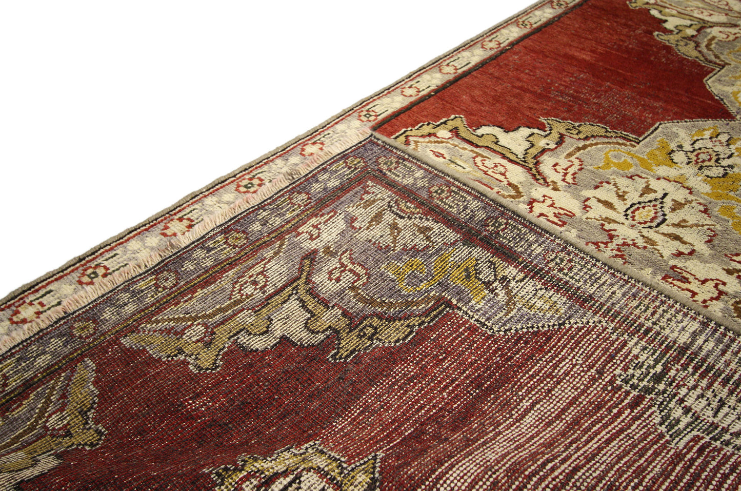 3 x 11 Vintage Turkish Oushak Rug 50227