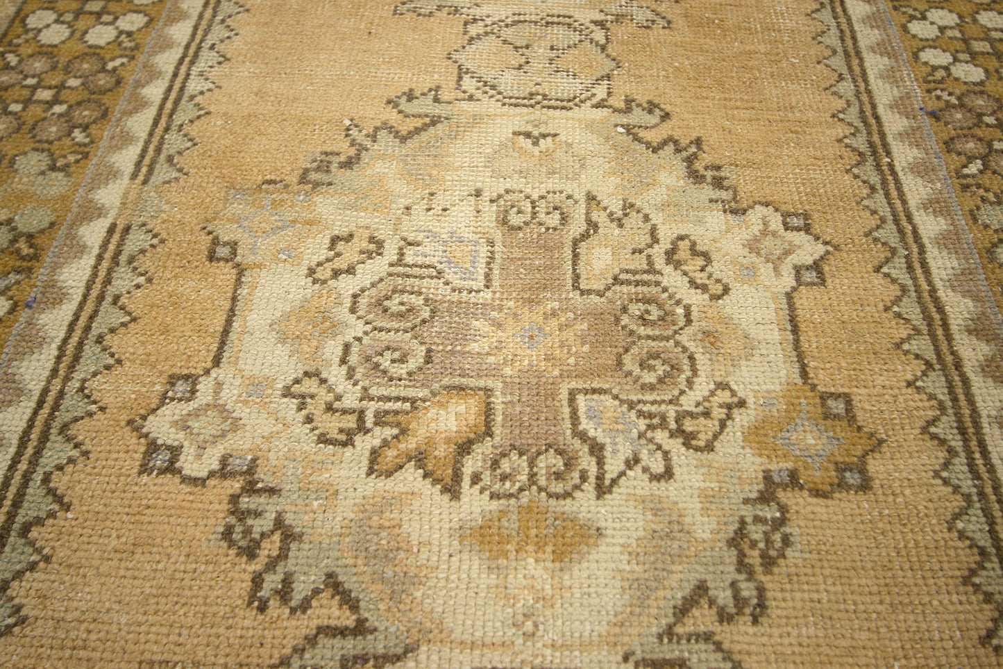 3 x 10 Vintage Turkish Oushak Rug 50230