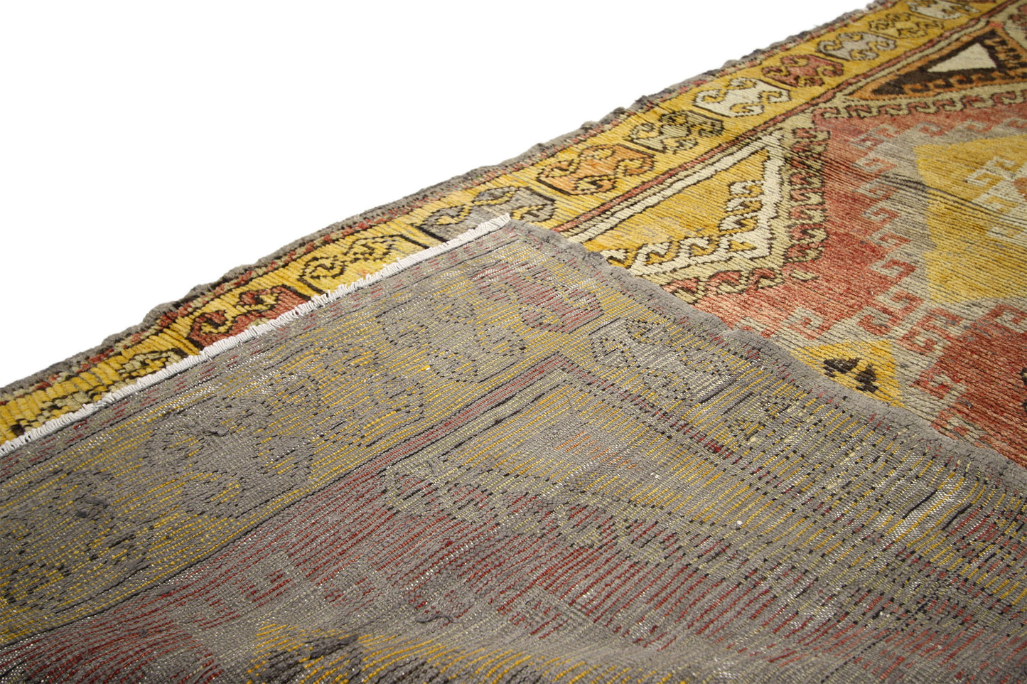 4 x 10 Vintage Turkish Oushak Runner 50238