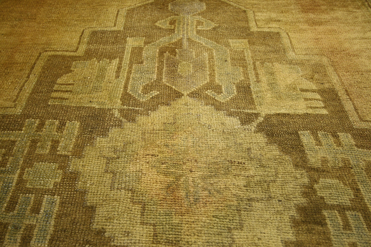 4 x 11 Vintage Turkish Oushak Runner 50280