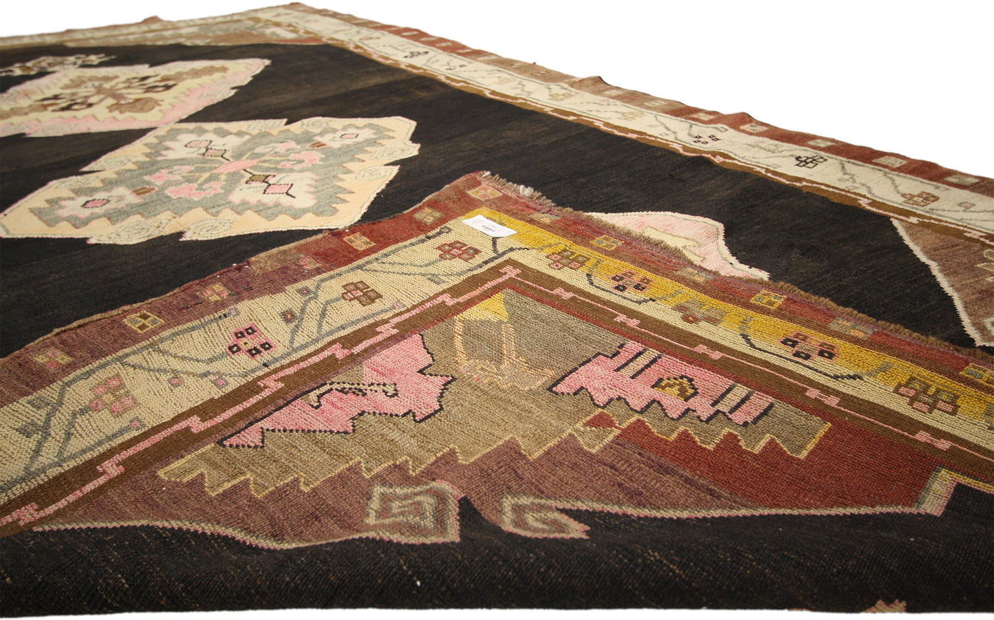 6 x 10 Vintage Turkish Oushak Rug 50292
