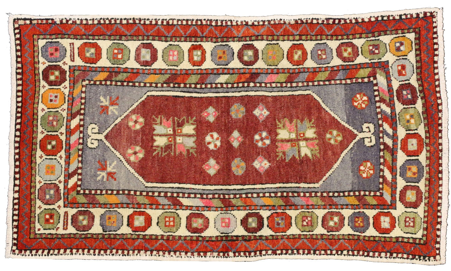3 x 5 Antique Oushak Rug 50301