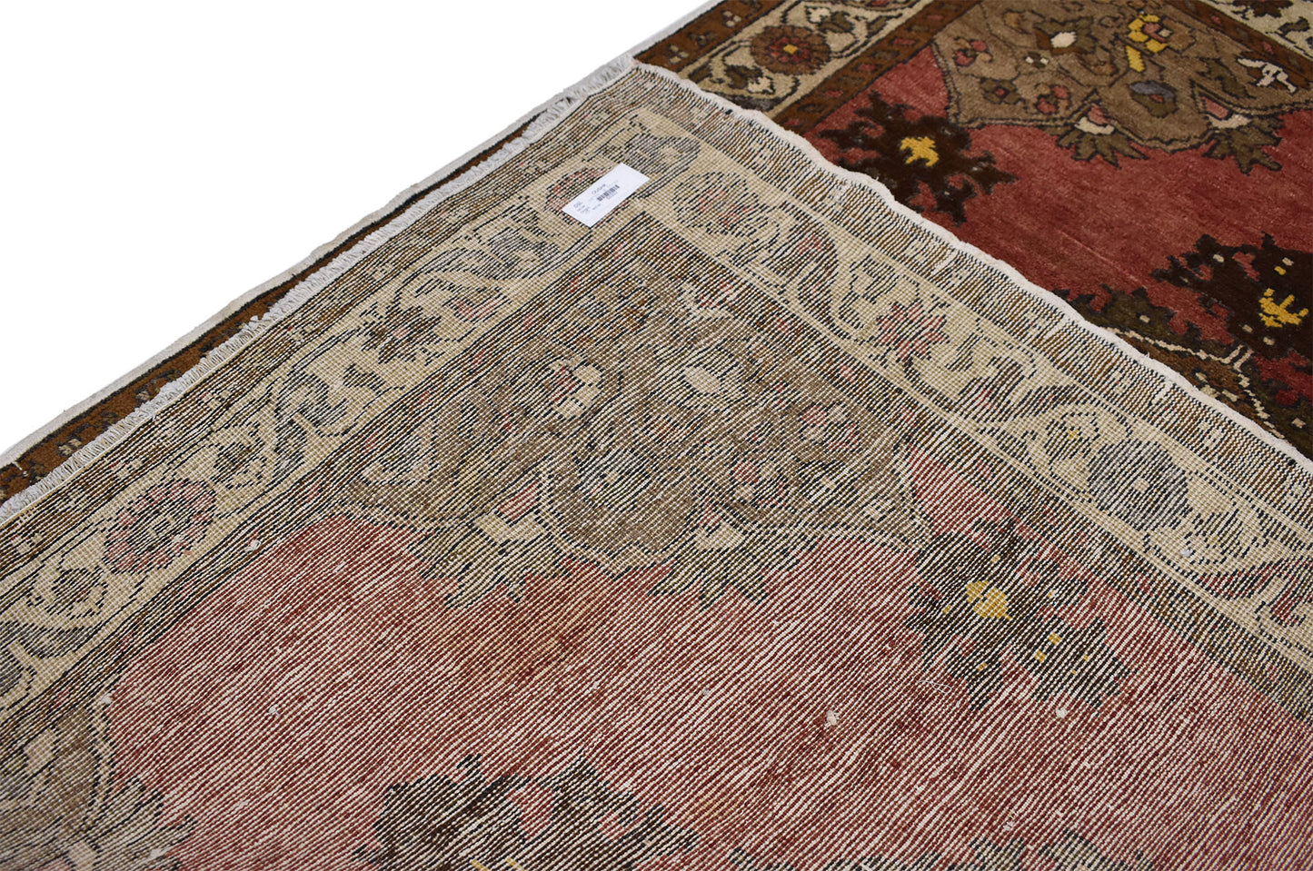 4 x 6 Vintage Turkish Oushak Rug 50303