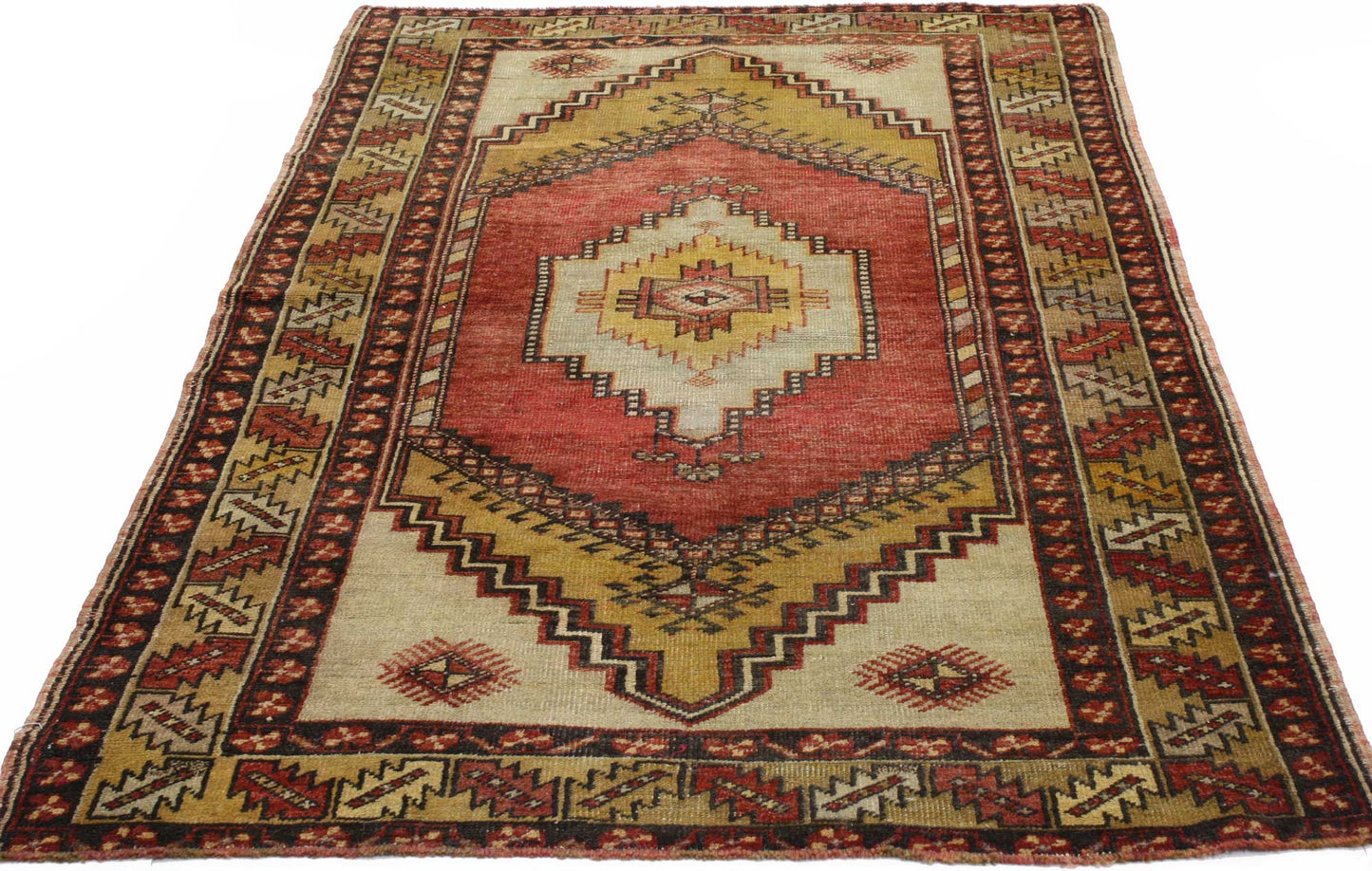 4 x 6 Antique Oushak Rug 50325