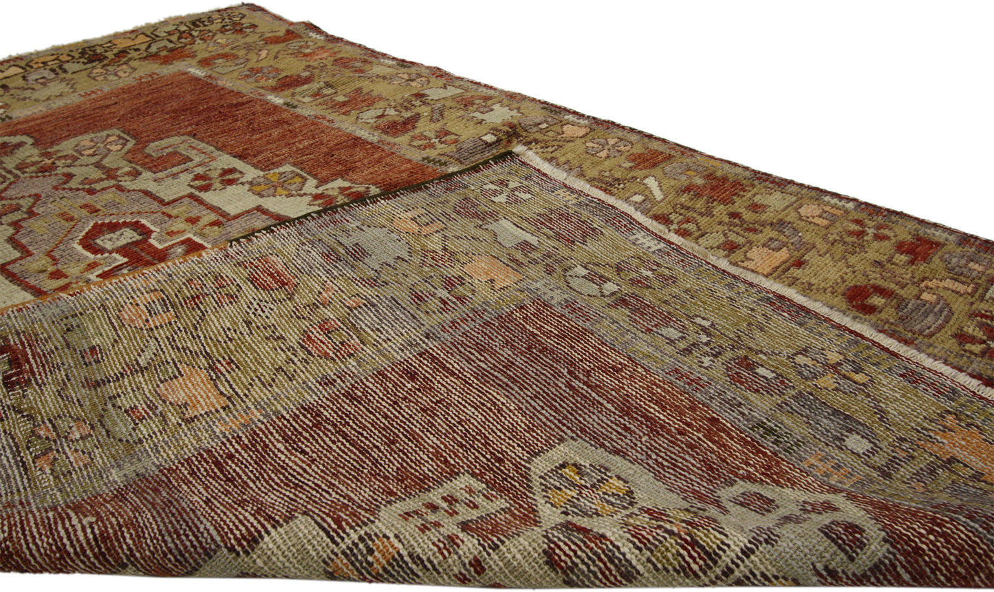 4 x 5 Antique Oushak Rug 50326