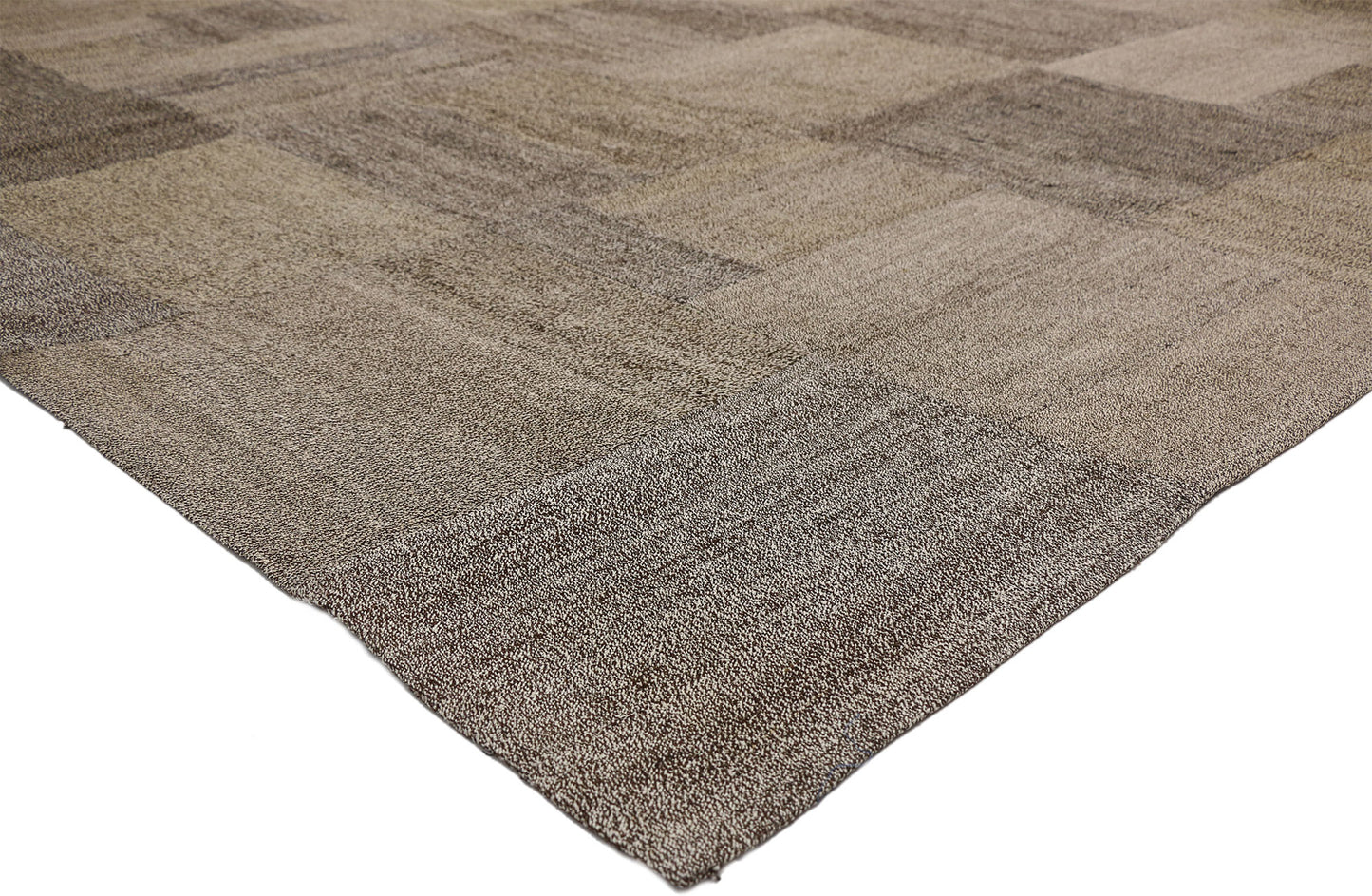 10 x 14 Vintage Turkish Patchwork Kilim Rug 50370