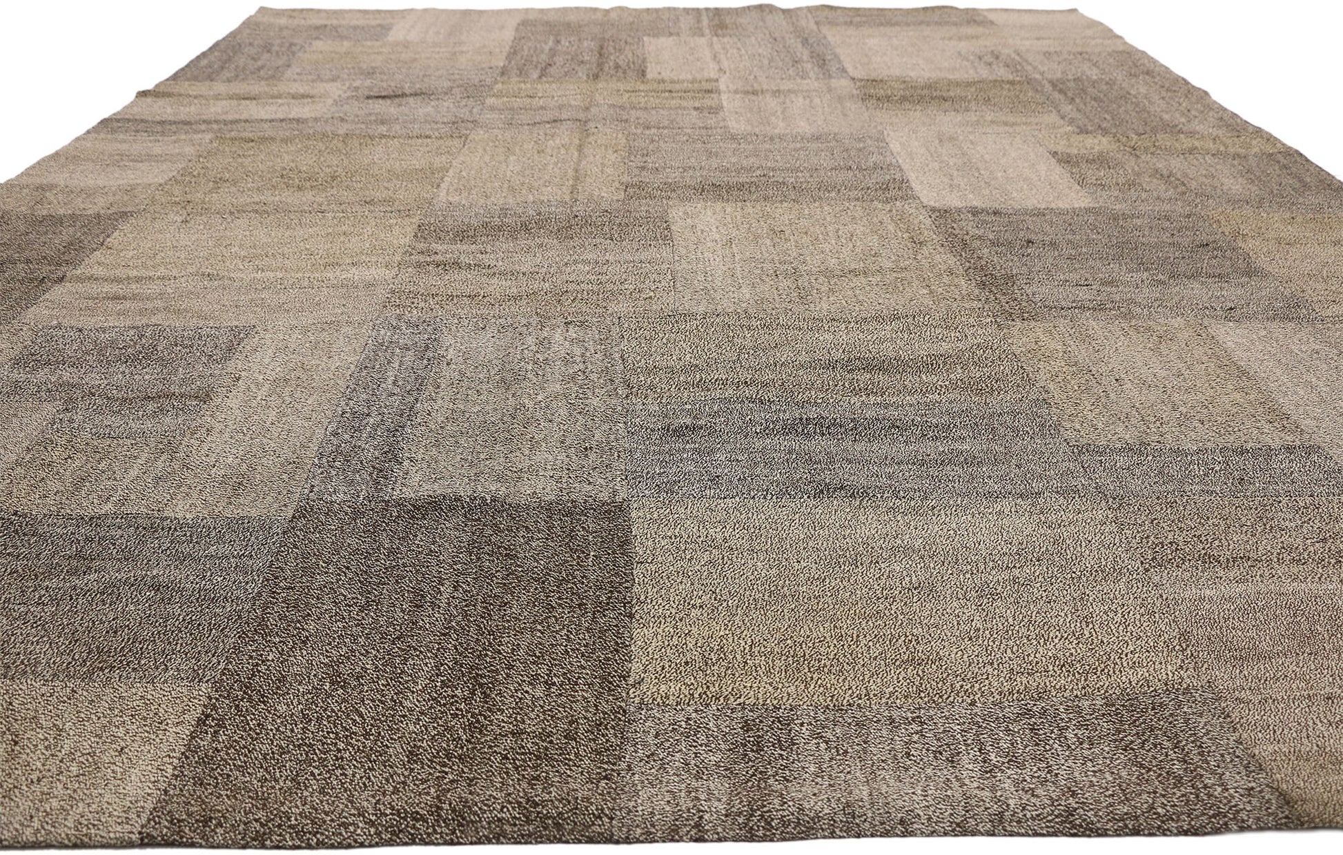 10 x 14 Vintage Turkish Patchwork Kilim Rug 50370