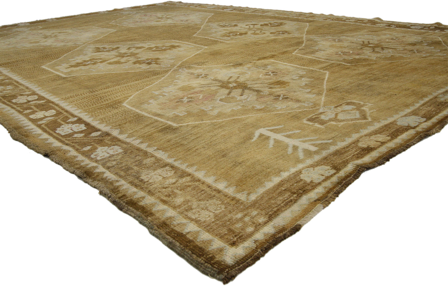 7 x 11 Antique Oushak Rug 50380
