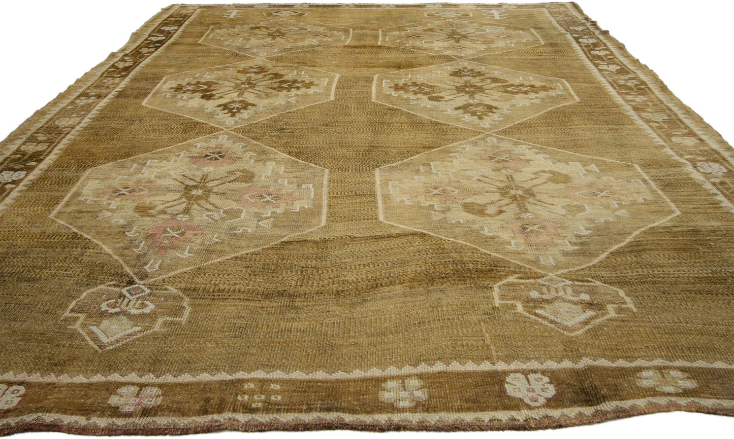 7 x 11 Antique Oushak Rug 50380