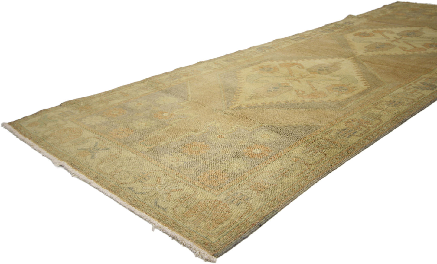 3 x 10 Vintage Oushak Rug 50394