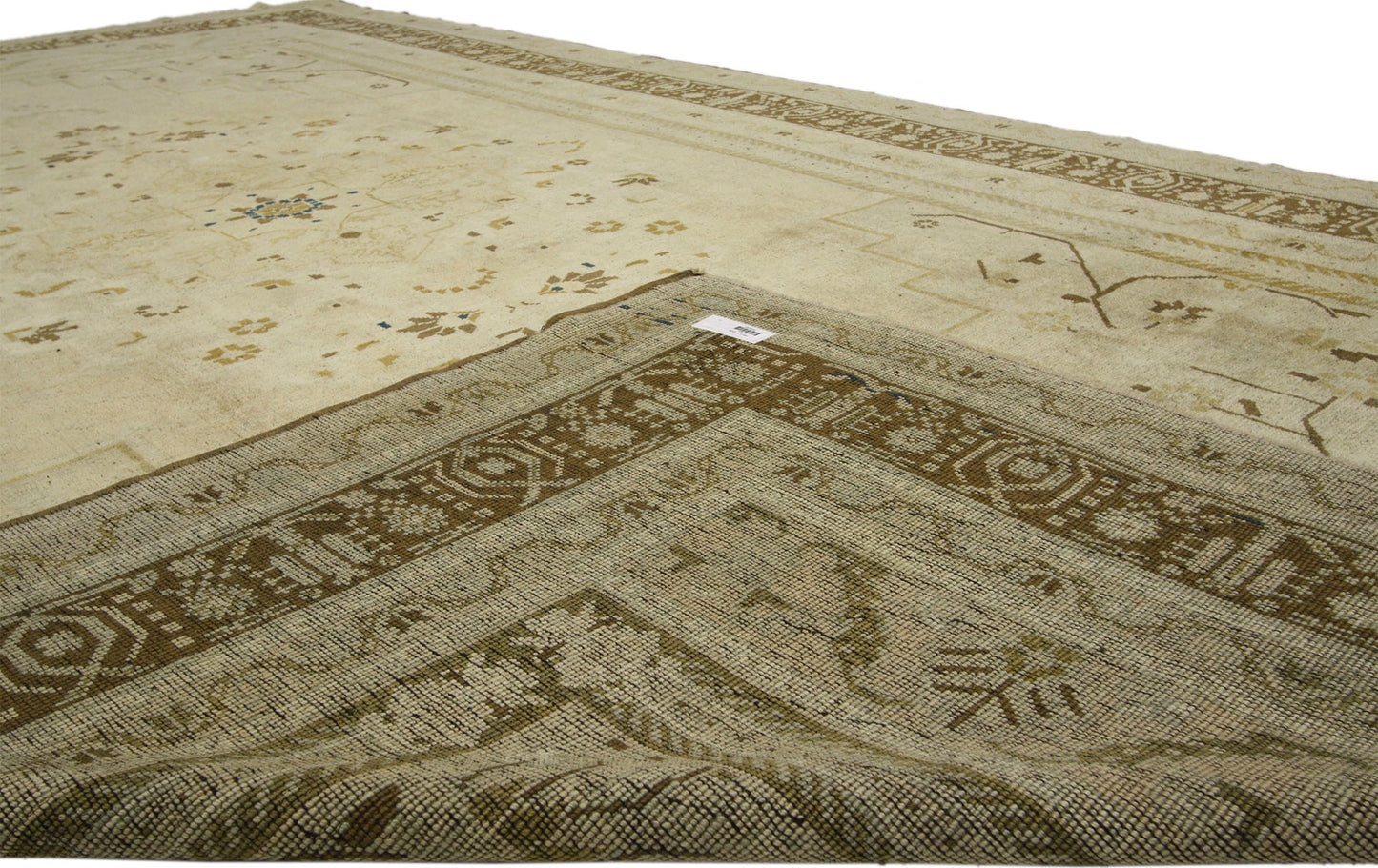 7 x 11 Antique Oushak Rug 50423