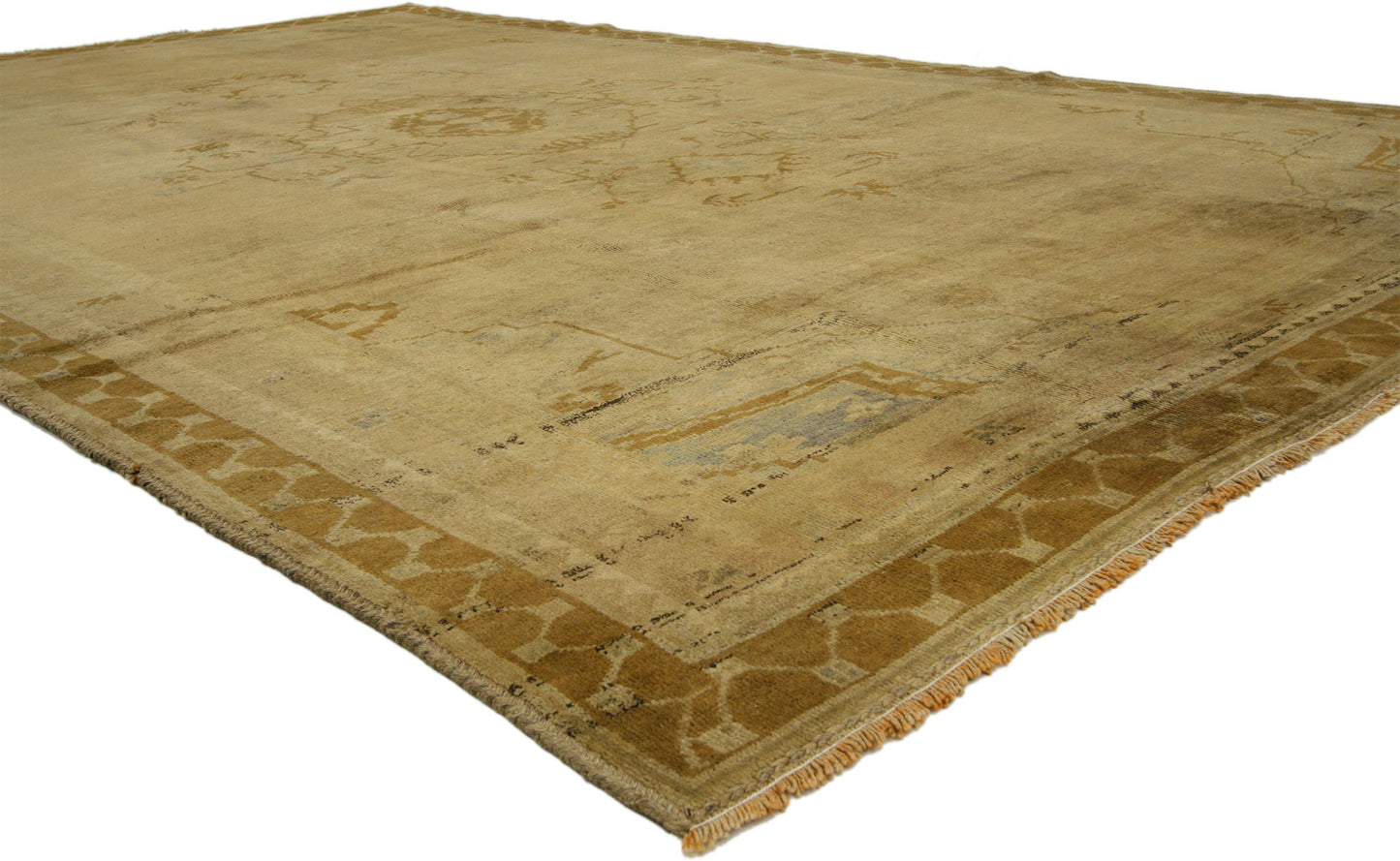7 x 12 Vintage Oushak Rug 50454