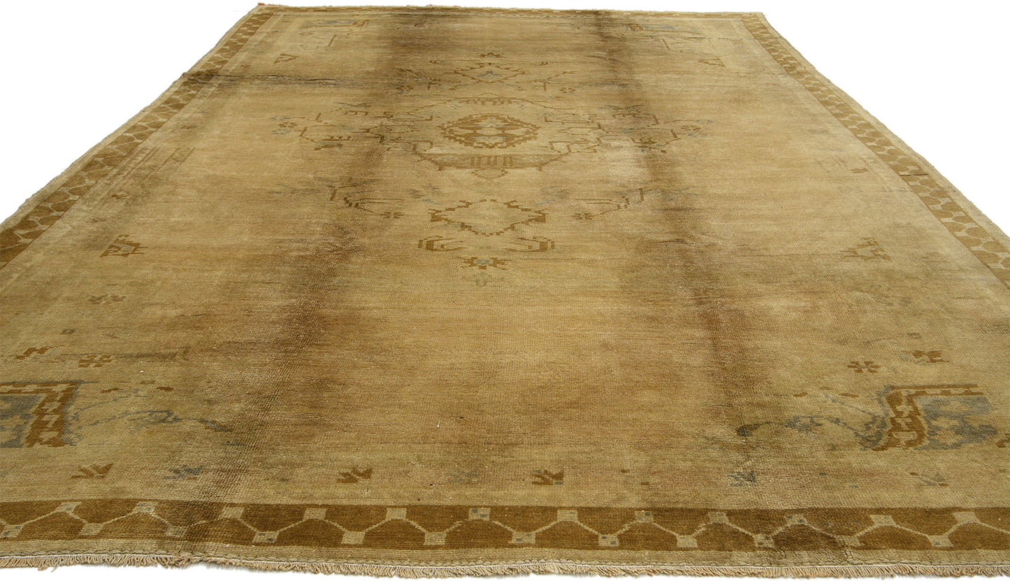 7 x 12 Vintage Oushak Rug 50454