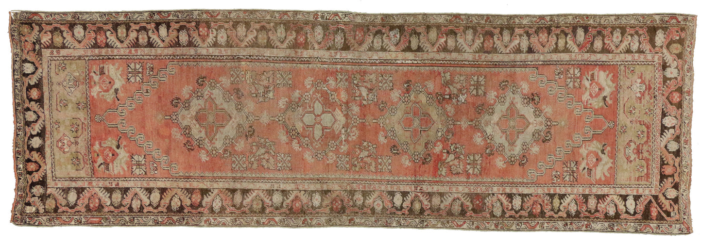 3 x 10 Antique Oushak Rug 50513