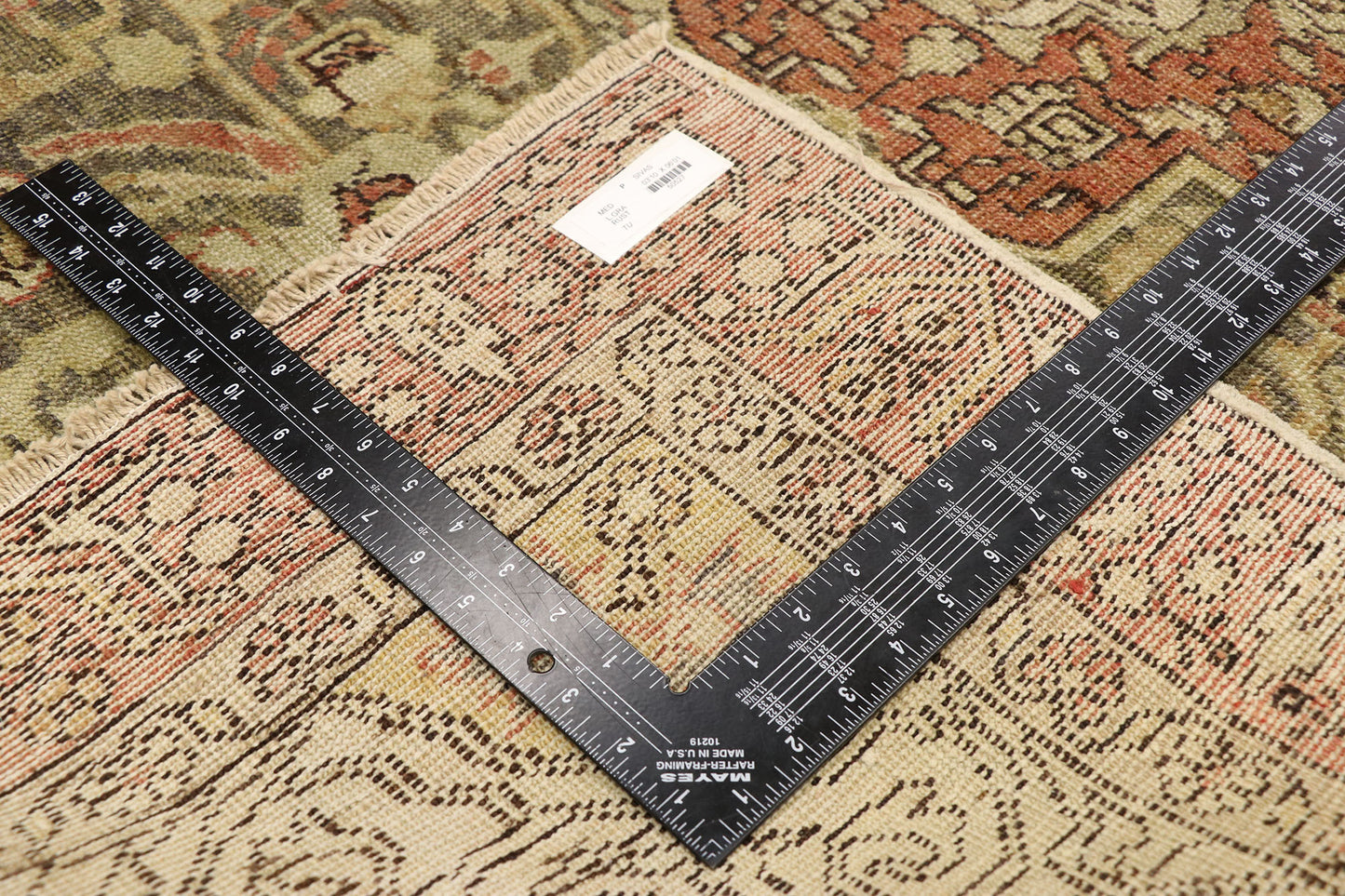 4 x 6 Vintage Turkish Sivas Rug 50527