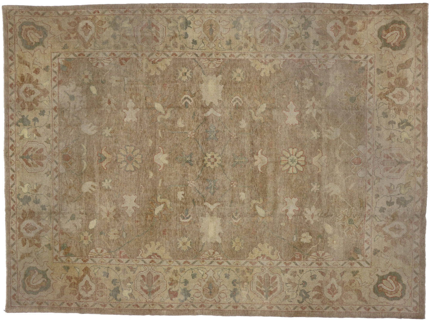 9 x 12 Turkish Oushak Rug 50534