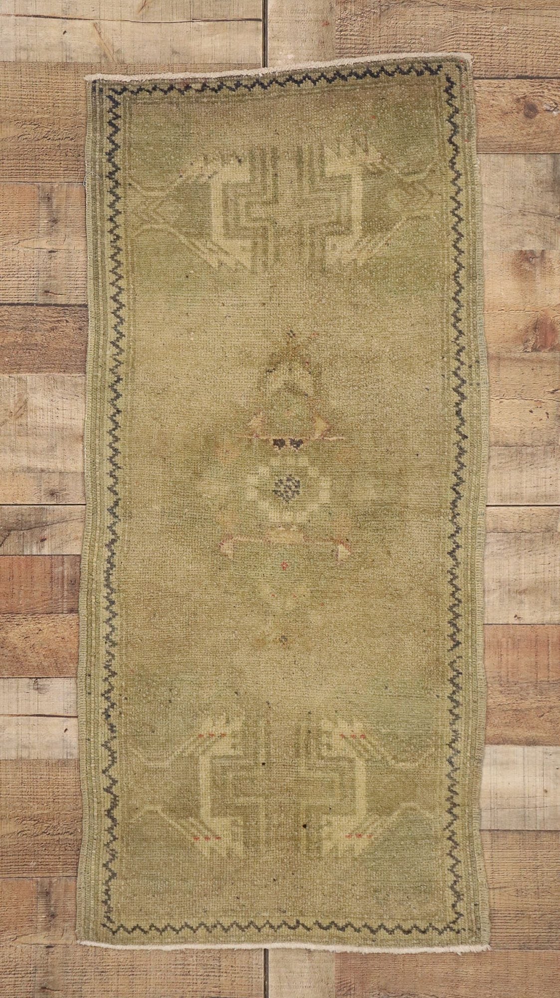 2 x 4 Vintage Oushak Rug 50555