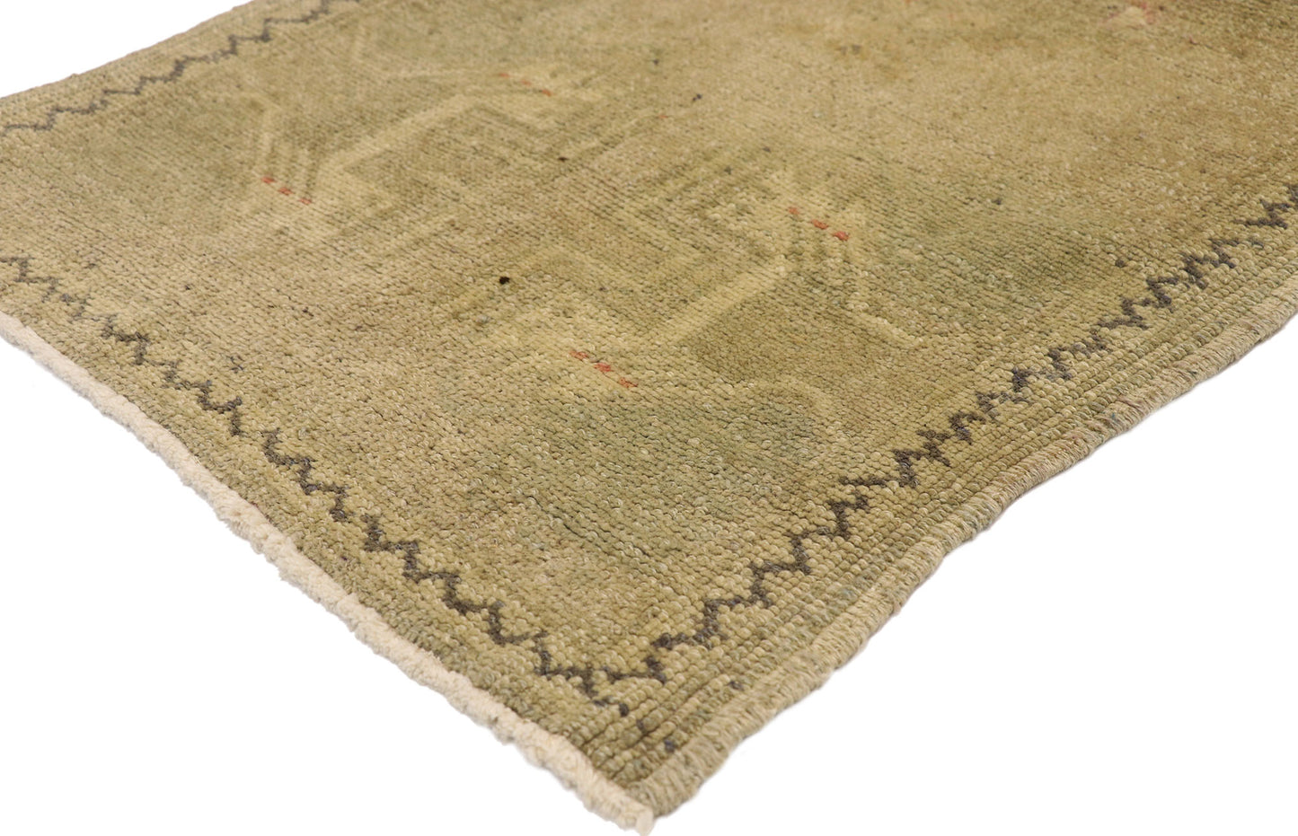 2 x 4 Vintage Oushak Rug 50555