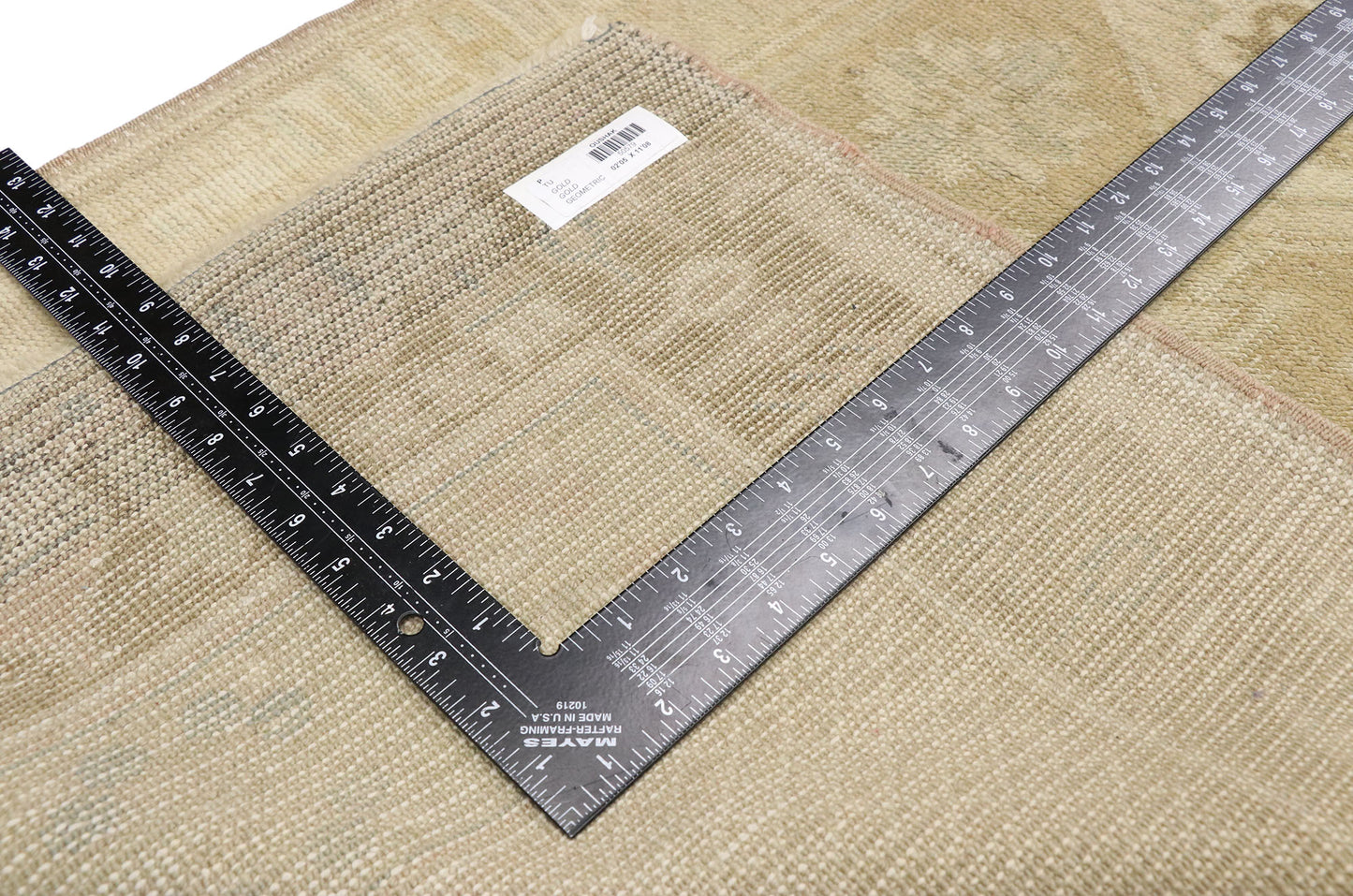 2 x 12 Vintage Turkish Oushak Runner 50579