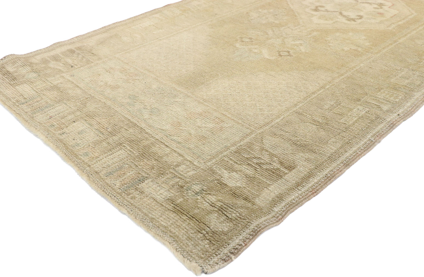 2 x 12 Vintage Turkish Oushak Runner 50579