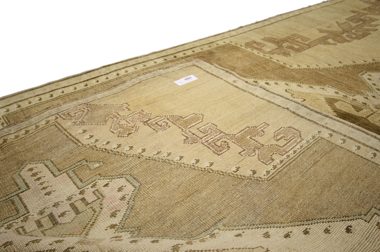 5 x 13 Vintage Turkish Oushak Rug 50581