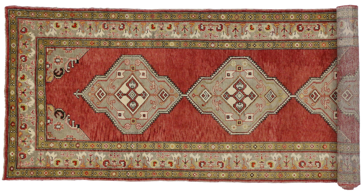 5 x 21 Vintage Oushak Rug 50590