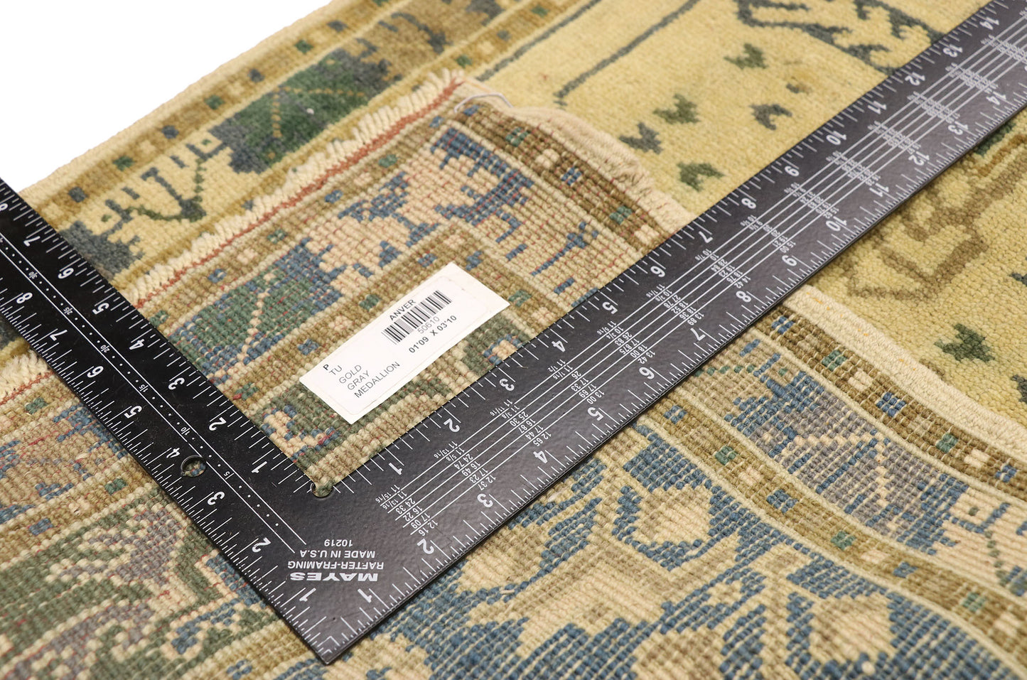 2 x 4 Vintage Turkish Oushak Rug 50610