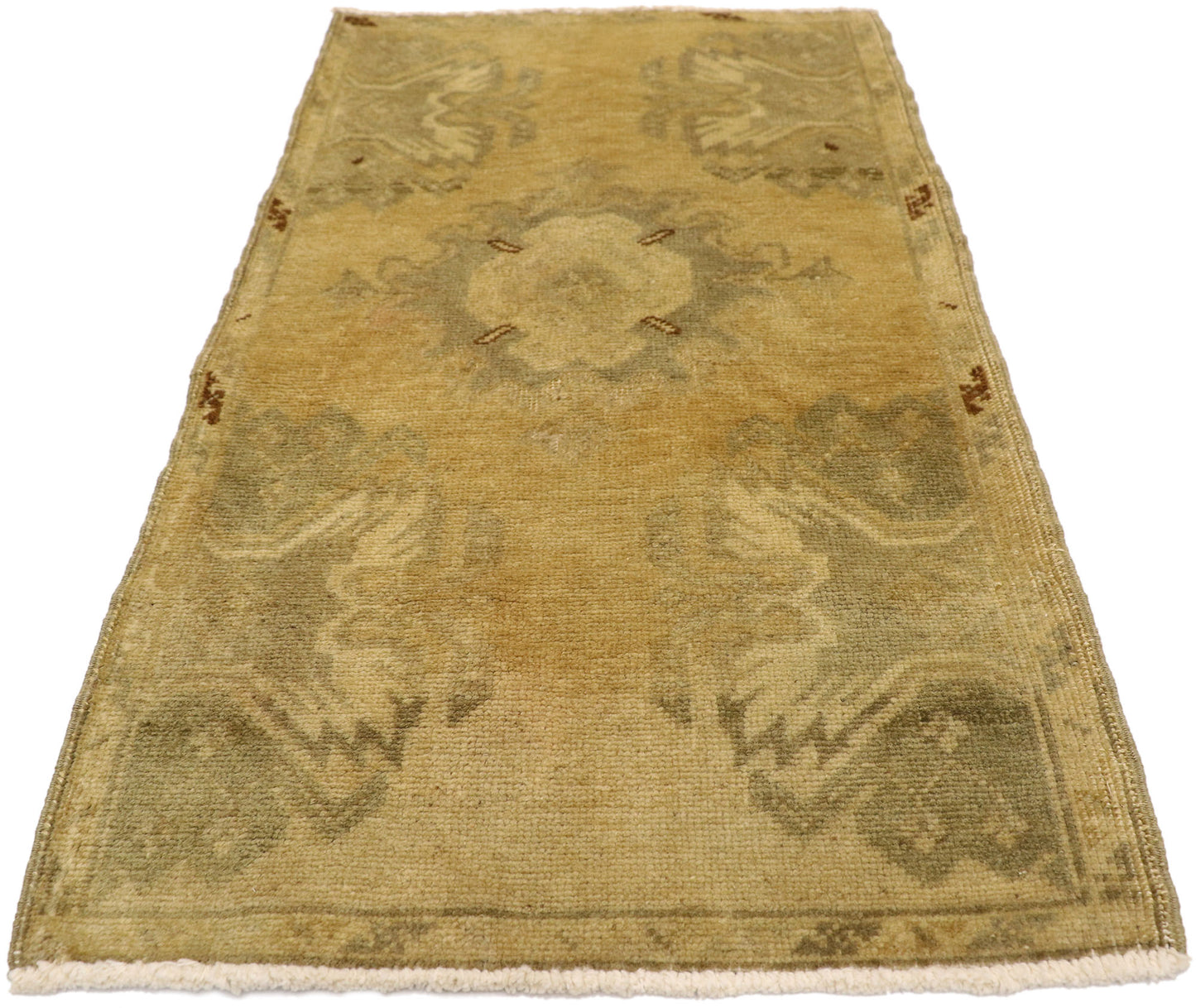 2 x 3 Vintage Turkish Yastik Rug 50612