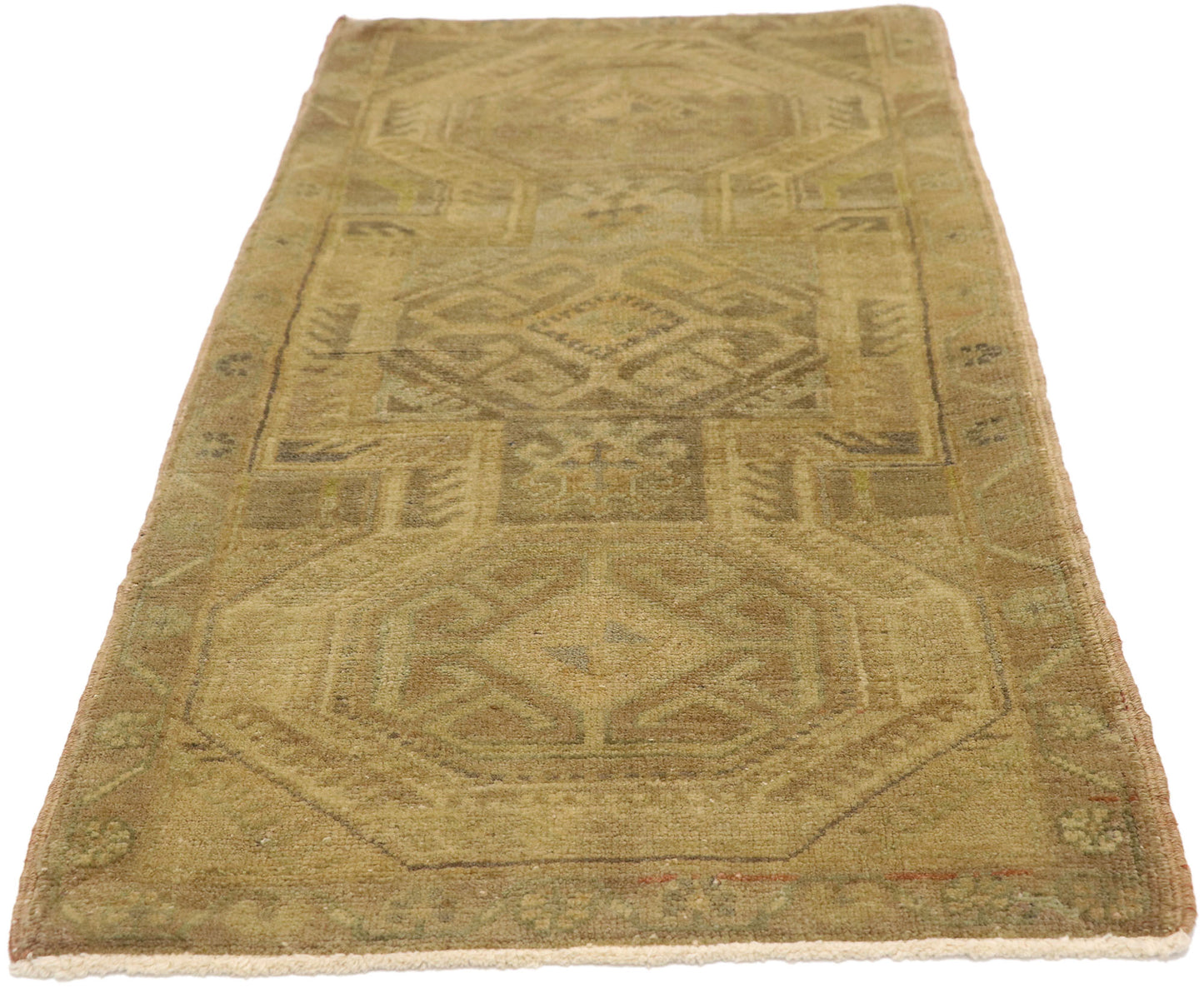 2 x 3 Vintage Turkish Yastik Rug 50625