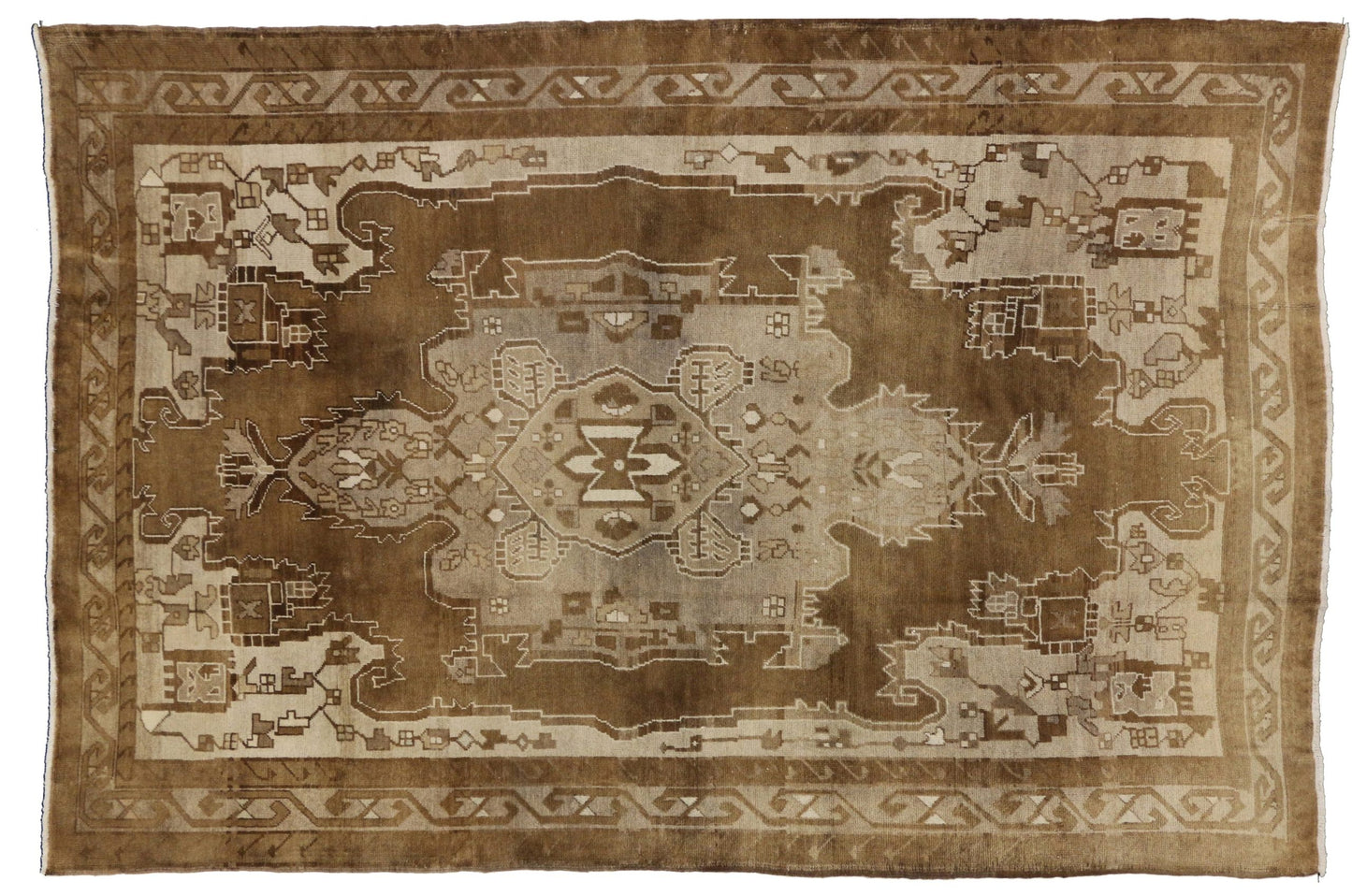 7 x 10 Vintage Oushak Rug 50642