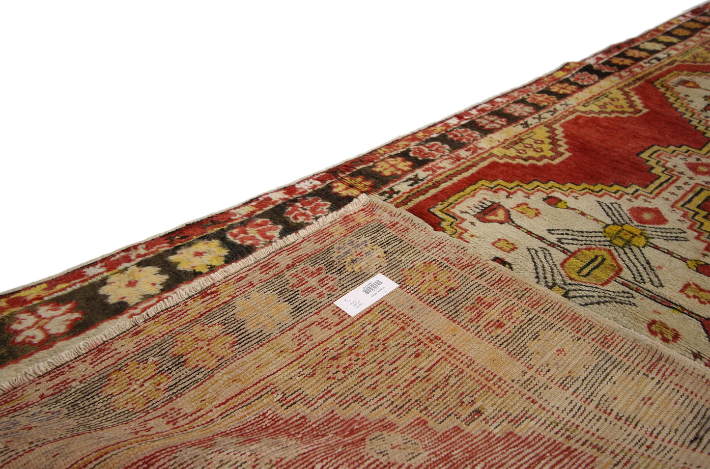 3 x 10 Vintage Red Turkish Oushak Rug 50727
